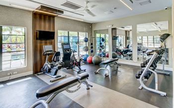 Large fitness center